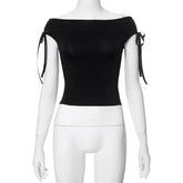 Milarose Off Shoulder Halter Top