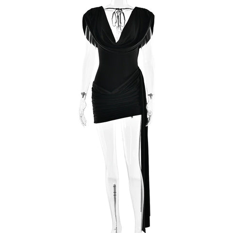 Layan Ruched Mini Dress