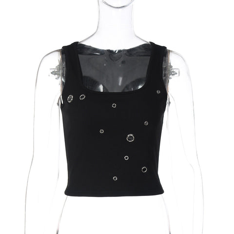 Diem Eyelet Tube Top