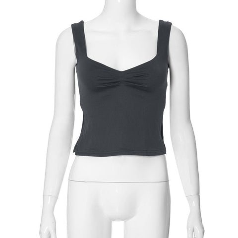 Ziona Square Neck Crop Top