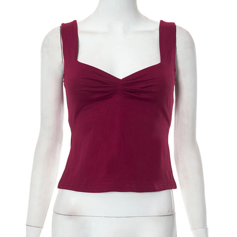 Ziona Square Neck Crop Top
