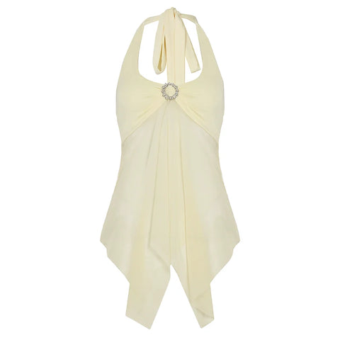 Nava Cropped Mesh Vest