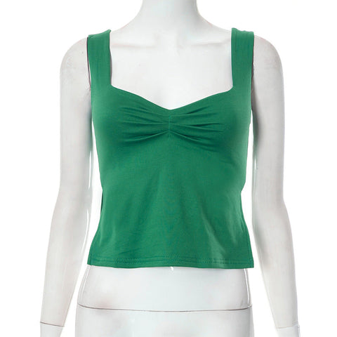 Ziona Square Neck Crop Top