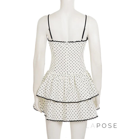 Adaeze Polka Dot Mini Dress