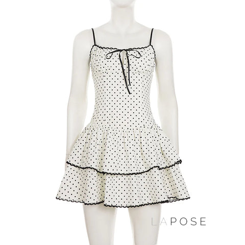 Adaeze Polka Dot Mini Dress