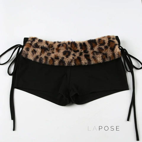 Avalon Leopard Ruched Short Set