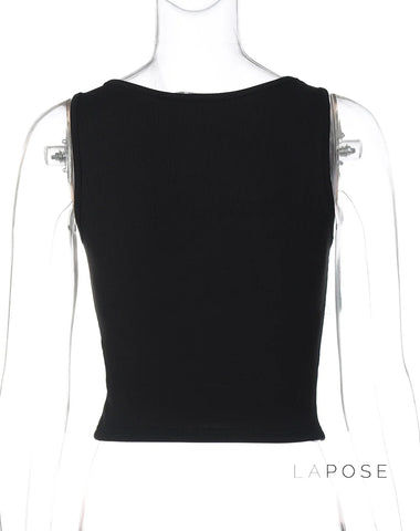 Diem Eyelet Tube Top