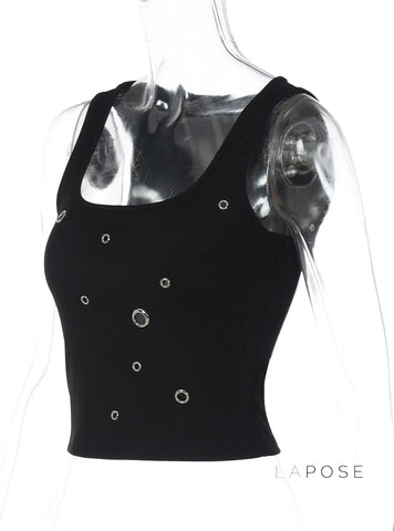 Diem Eyelet Tube Top