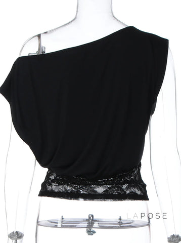 Elize Lace Off Shoulder Top