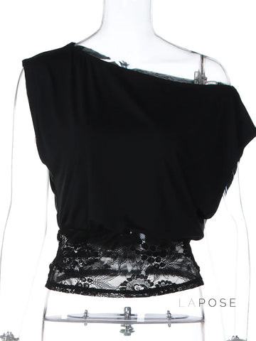 Elize Lace Off Shoulder Top