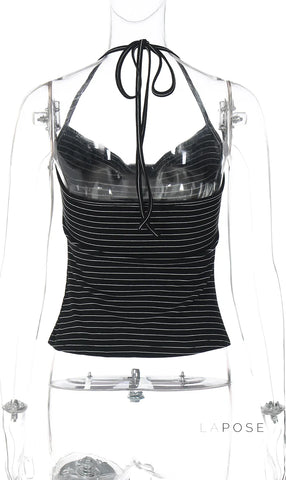 Estefani Halter Shawl Set
