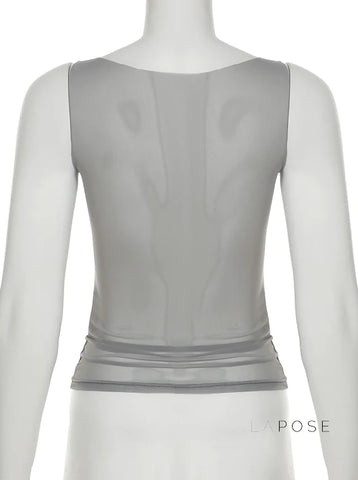 Mabry Sparkle Mesh Camisole