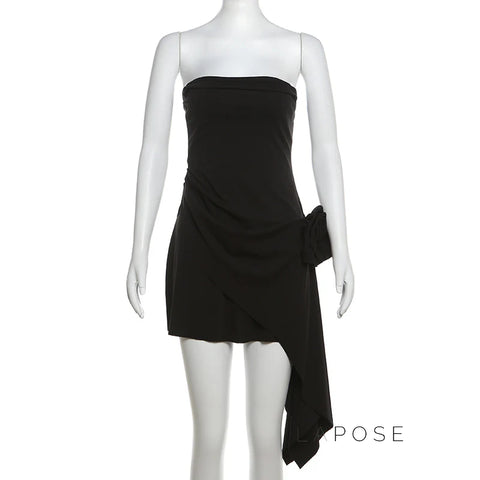 Marykate Floral Strapless Mini Dress