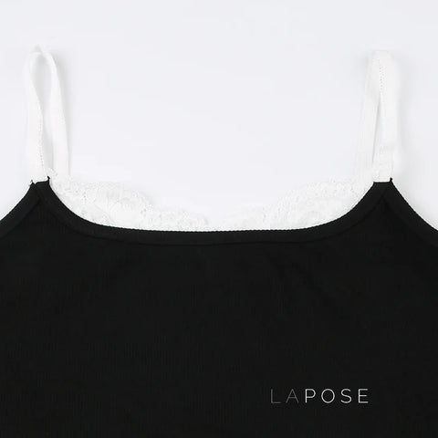 Talynn Black Lace Camisole