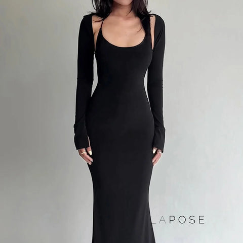 Yaritza Halter Maxi Set
