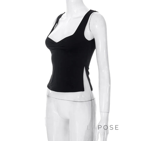 Ziona Square Neck Crop Top