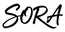 SORA Handwritten Logo